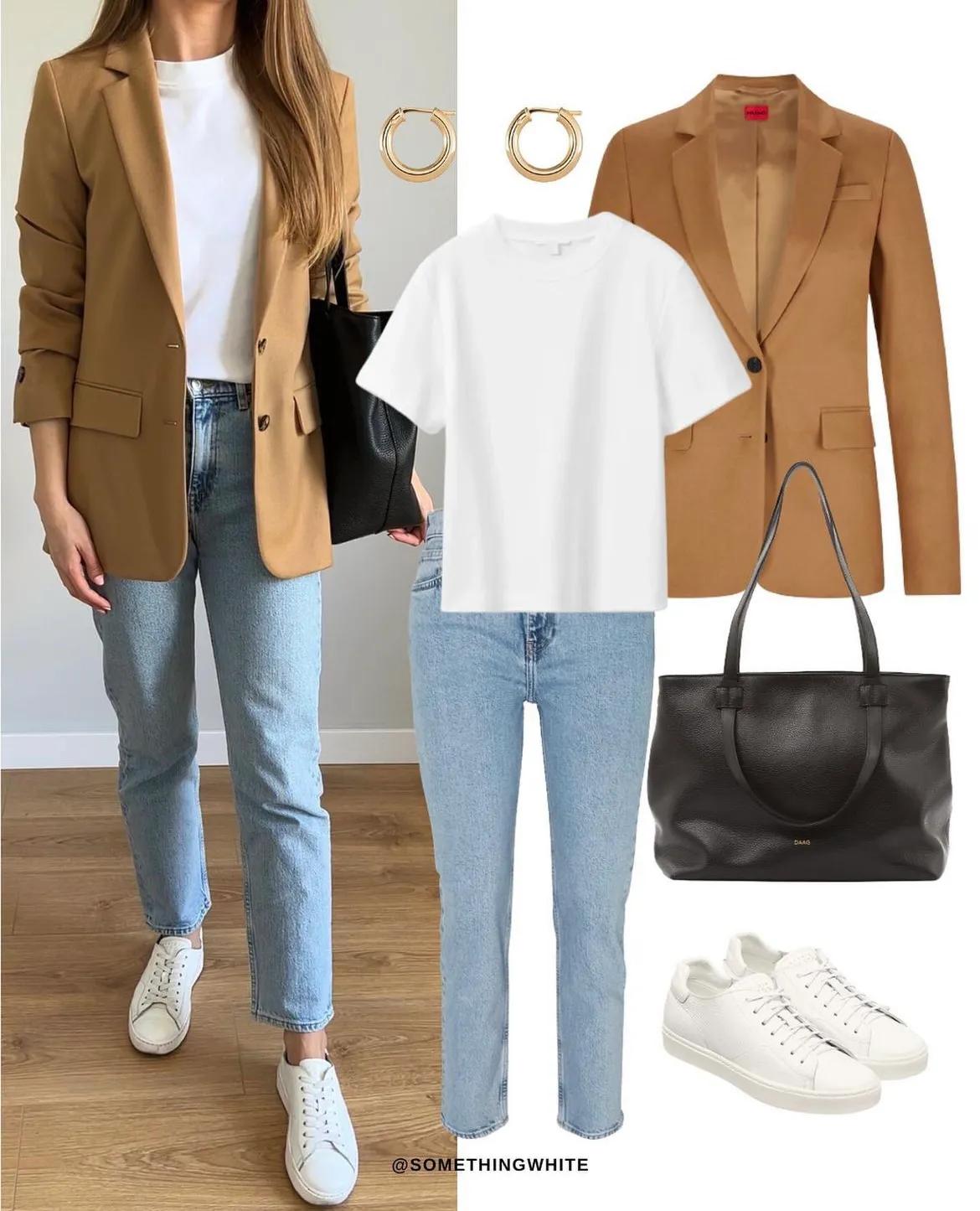 近50套经典实用的基础款穿搭来啦,10件百搭又时髦的秋冬穿搭