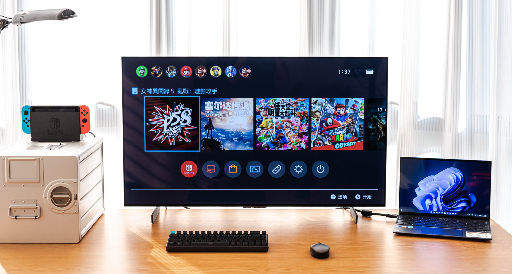 2022桌面*党**终极之选？LG42C2OLED游戏电视