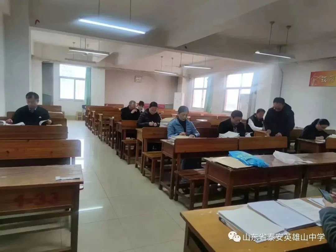 *光春**正好，砥砺前行——*安泰**英雄山中学高二级部3月份工作总结