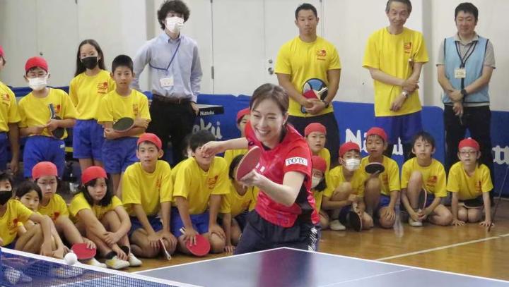 石川佳纯和中国乒乓球队训练,石川佳纯喜欢中国哪位乒乓球选手