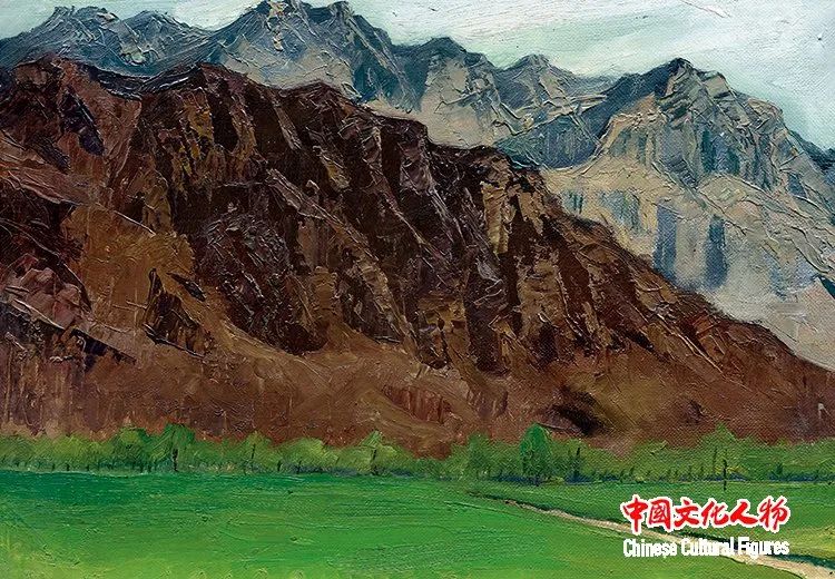 韩玉臣太行山写生油画水平,韩玉臣美术展