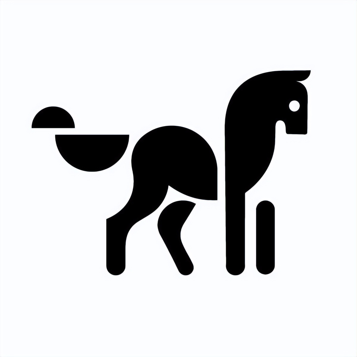 logos：骏马威武！一组昂扬的马元素标志设计合集