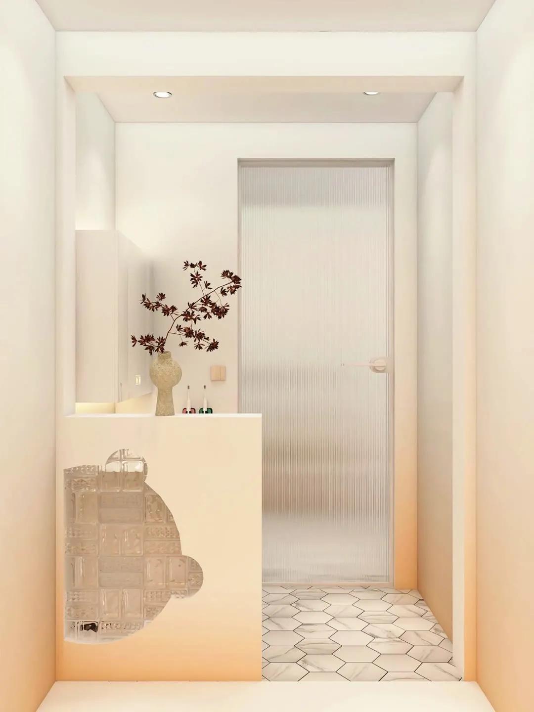 卫生间玻璃隔断做多高,2024年卫生间玻璃隔断最流行款式