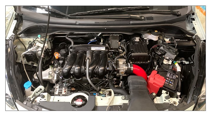 飞度二代改涡轮0-100加速,平民改车之本田飞度