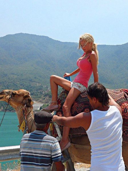 80张神奇偶然瞬间，环形闪电，海蛇和最毒石斑鱼互咬，骑骆驼拍照