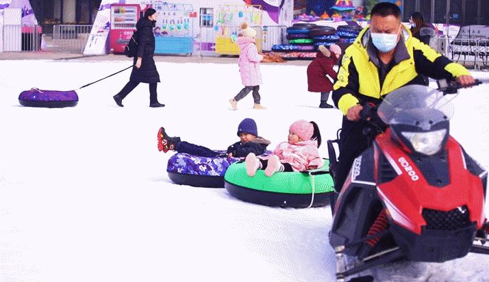 天津水上公园淘气堡,天津冰雪世界游乐园