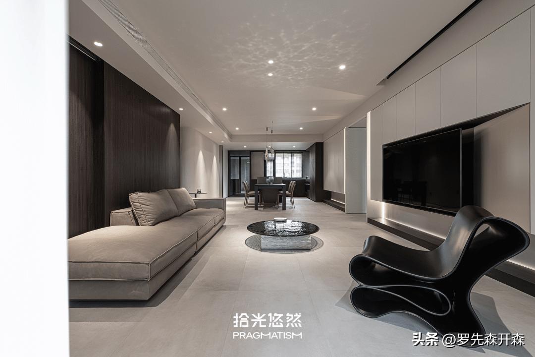 220个平方的房子室内设计,100平意式极简的家