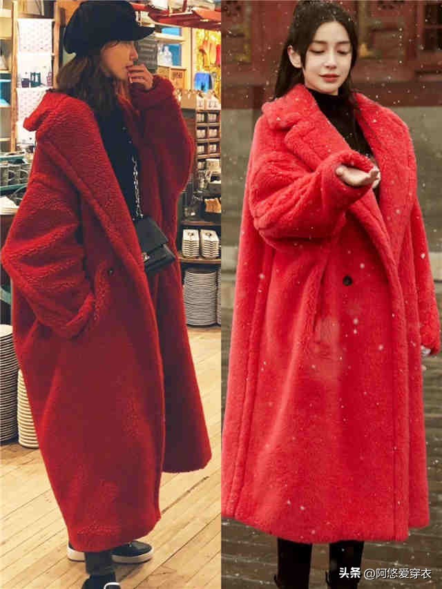 没想到：今年流行的“泰迪熊大衣”，比皮草还洋气，温暖显瘦又美