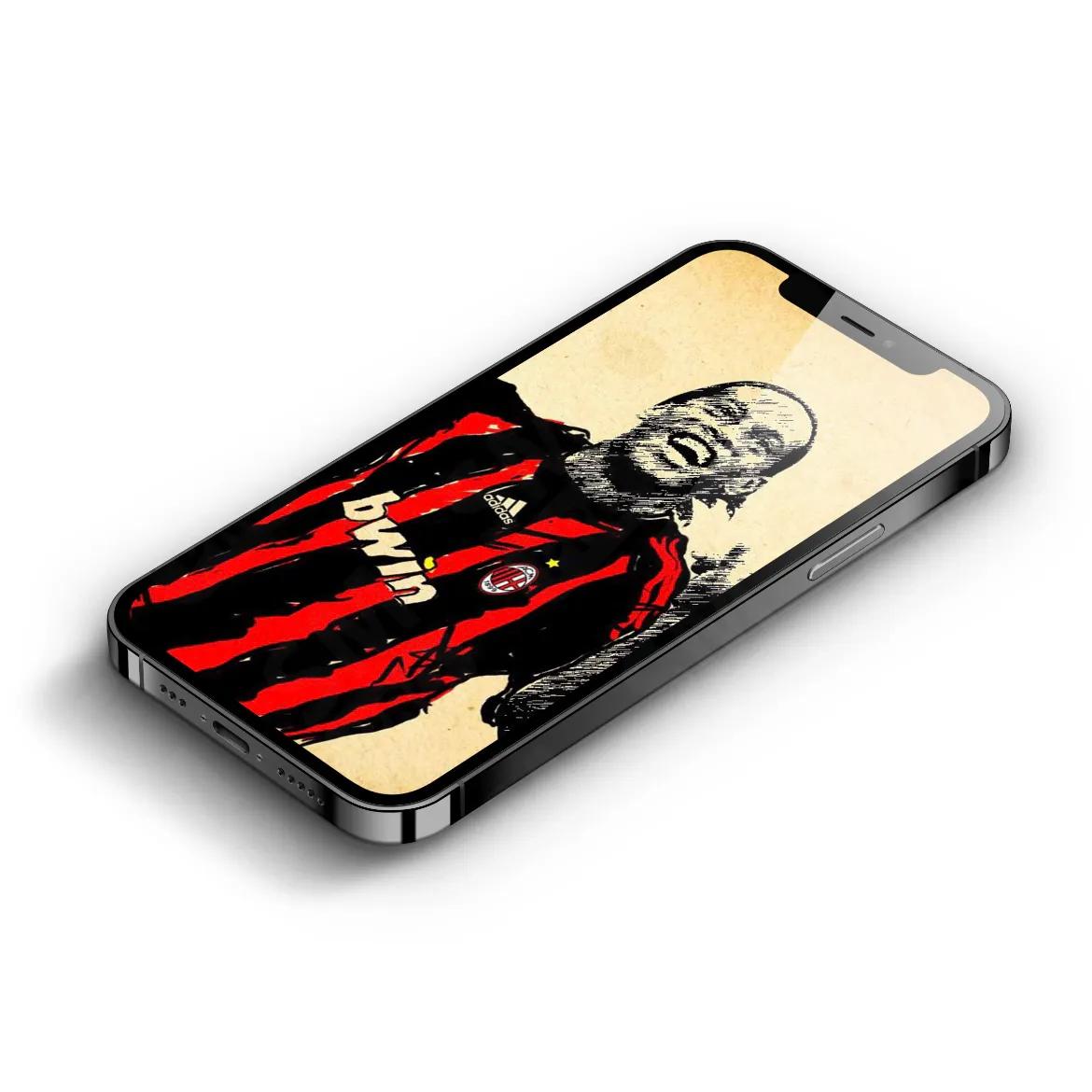 手机壁纸有关足球,皇马球衣队徽壁纸