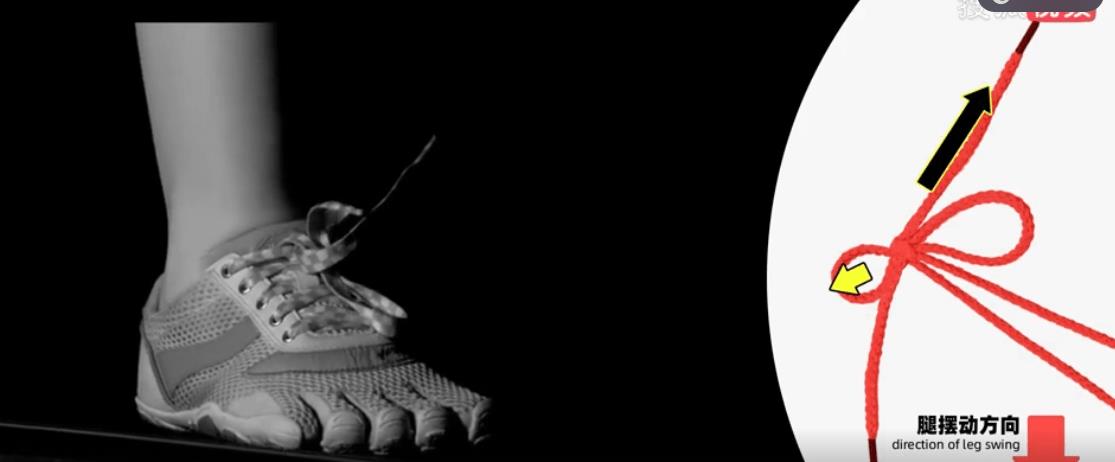 鞋带打结不易掉方法慢动作,鞋带老是松怎么打结