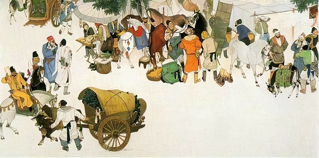 对古代丝绸之路看法,汉朝对外贸易发展的原因