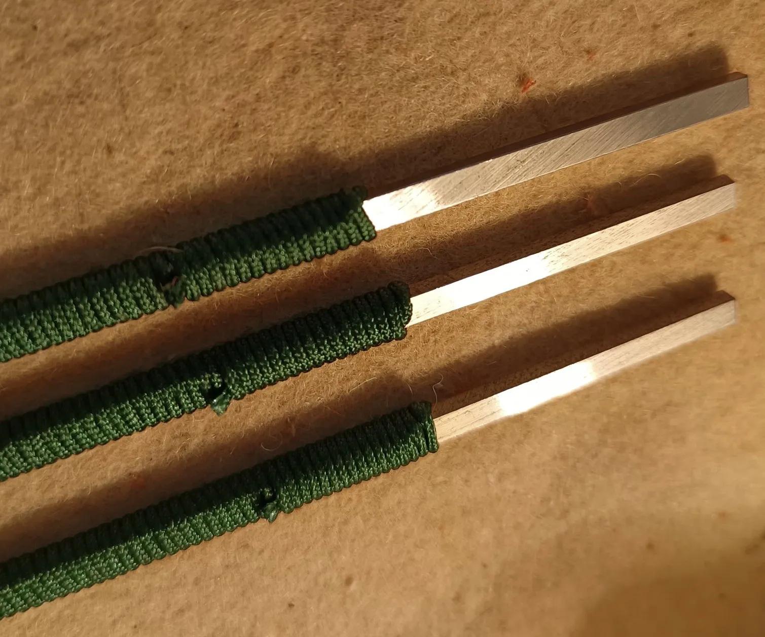 缠刀绳教程,磨完刀粘刀