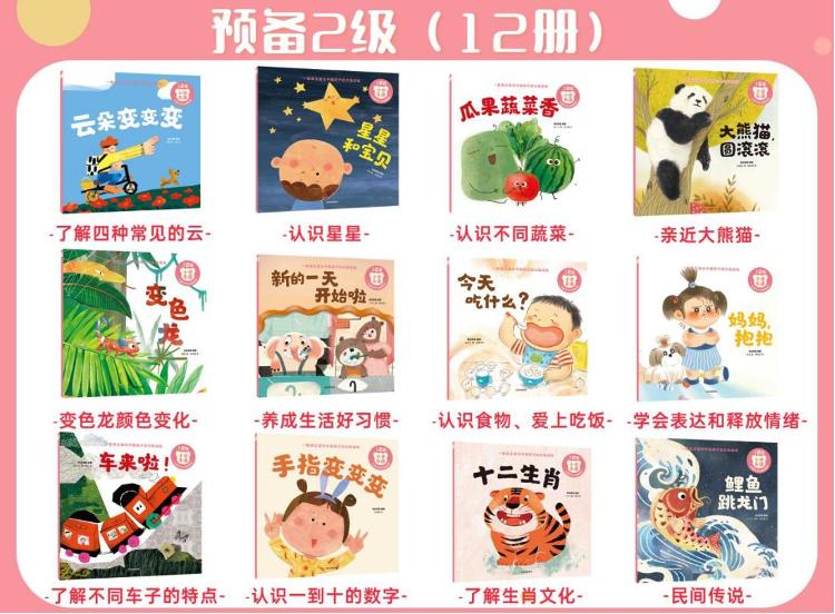 一套真正适合国内幼儿的分级读物！让孩子在阅读中轻松识字长知识