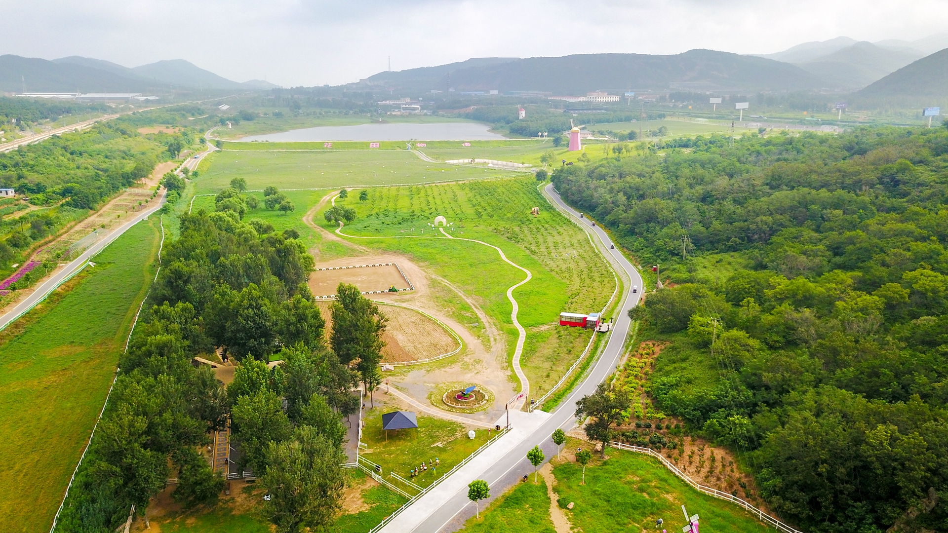 大连铭湖温泉滑雪度假村,大连铭湖牧场度假区