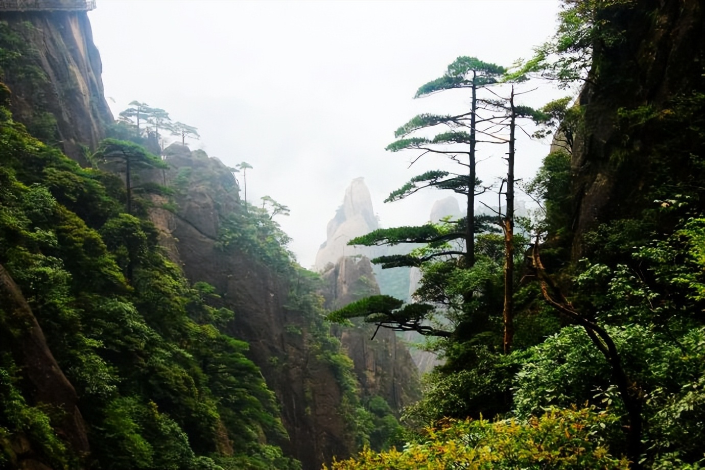 关于三清山的诗句五岳,诗人笔下的三清山