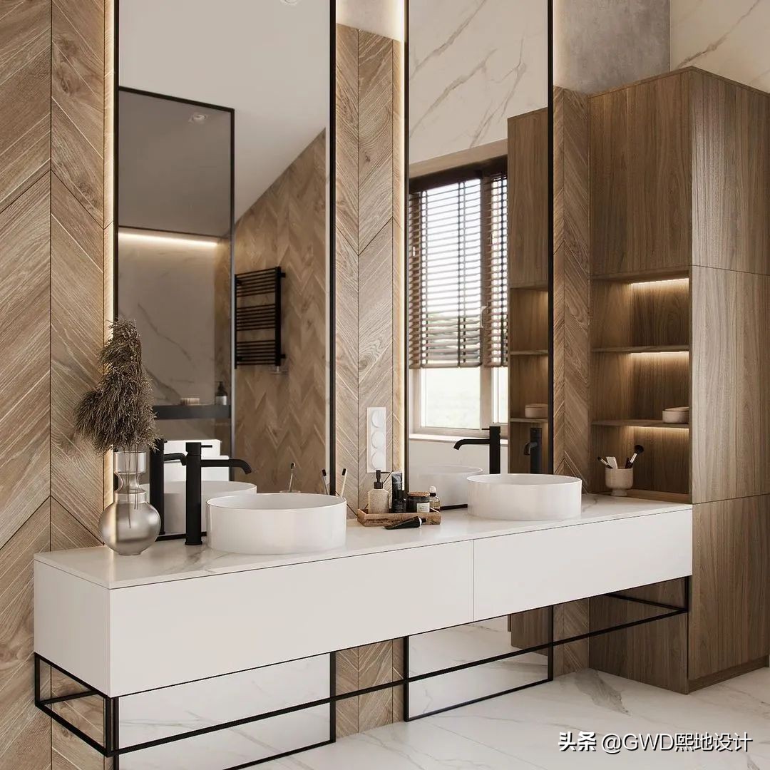 最美卫生间装修效果图,2021最火卫生间设计效果图