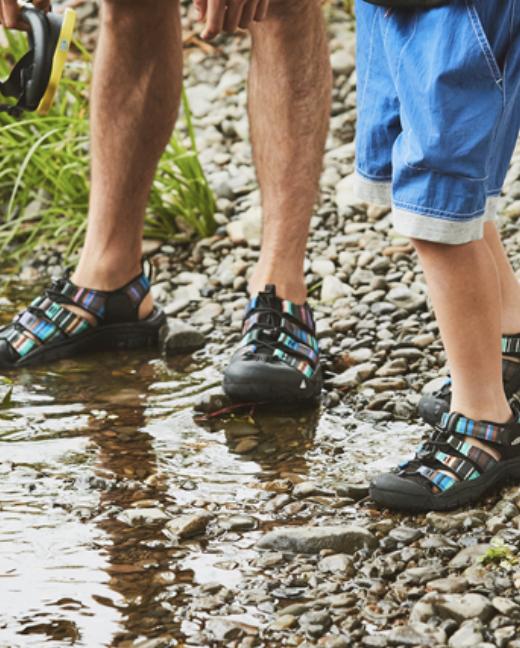 户外人生专栏,户外旅游涉水凉鞋