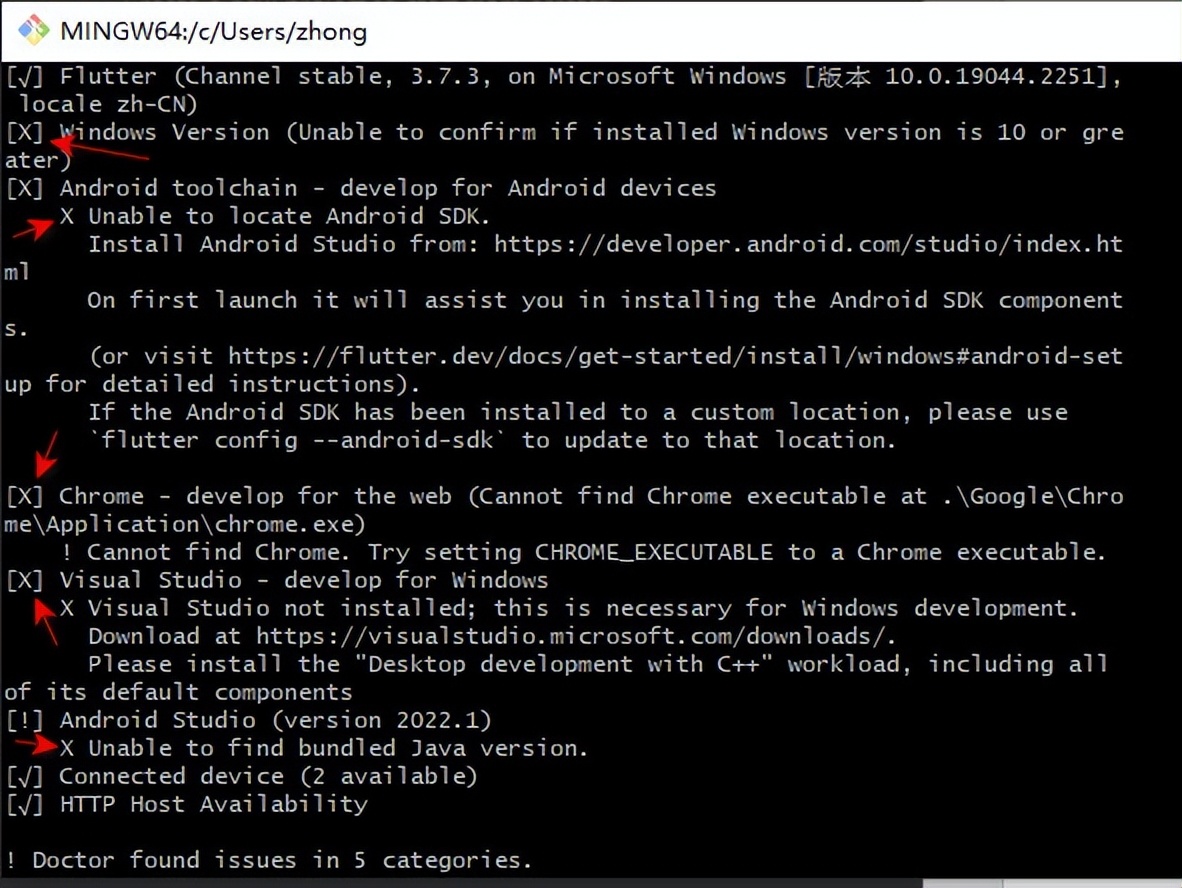 flutter设置开发环境,flutterwindows运行环境