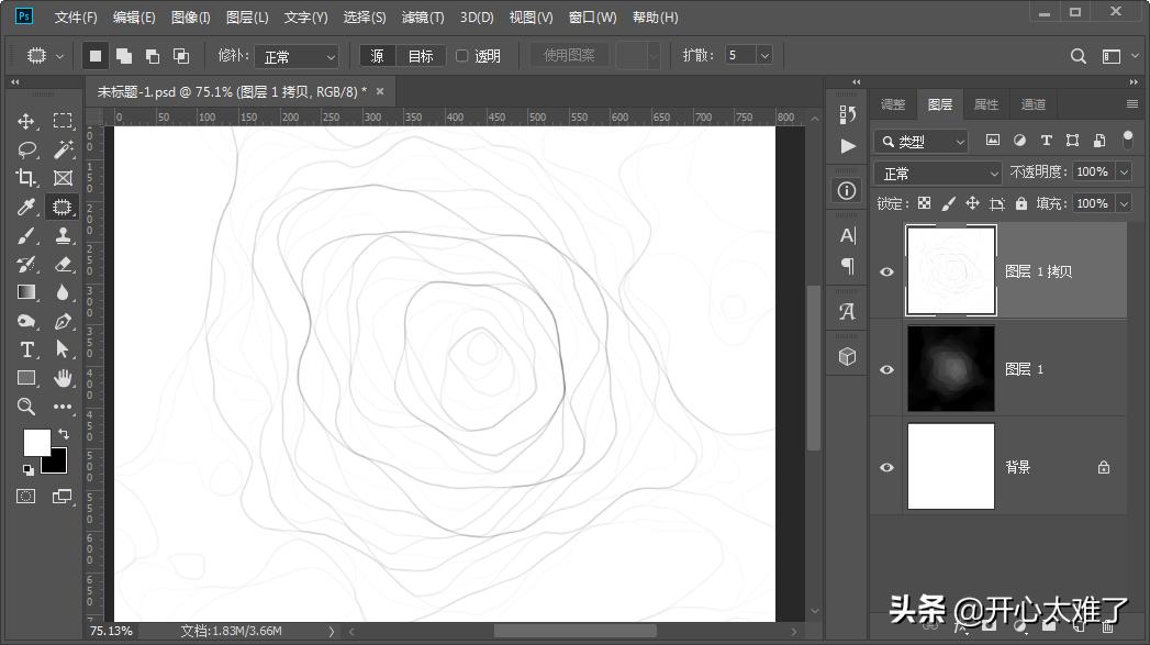ps美人图教程,ps如何做好一朵花