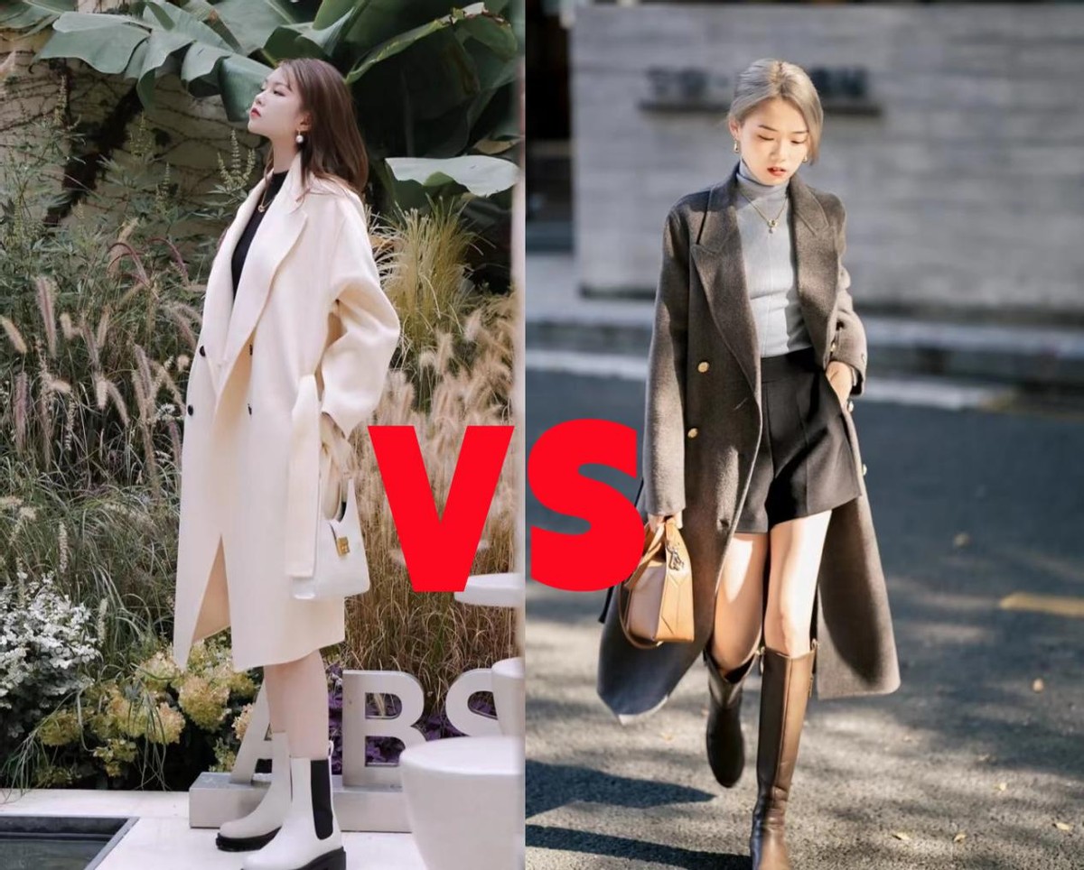 小个子穿大衣配什么裤子好看,配大衣的鞋子女冬季平底鞋