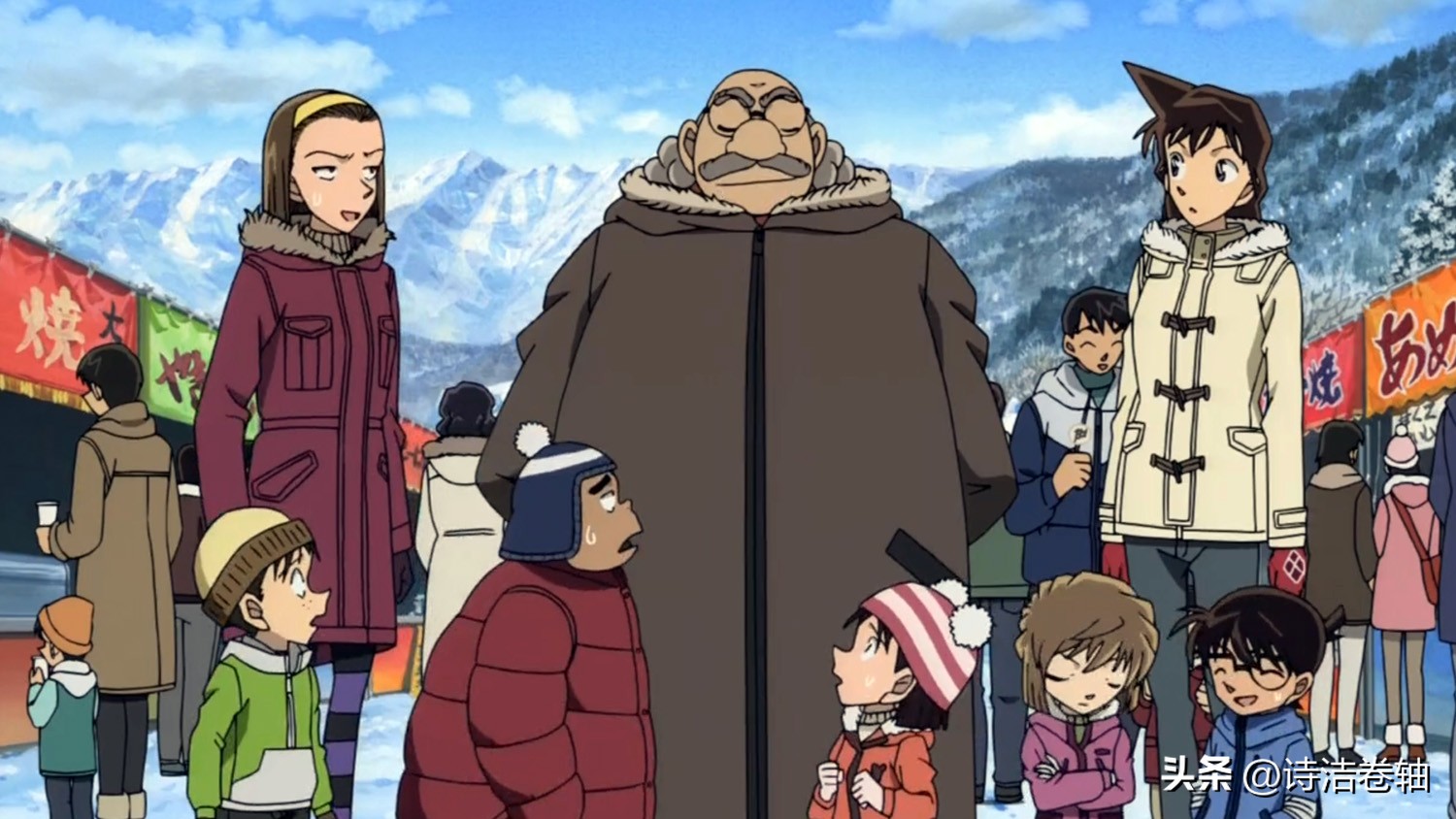 柯南遇雪崩小兰哭求新一相助,沉默的15分钟小兰发现柯南的身份