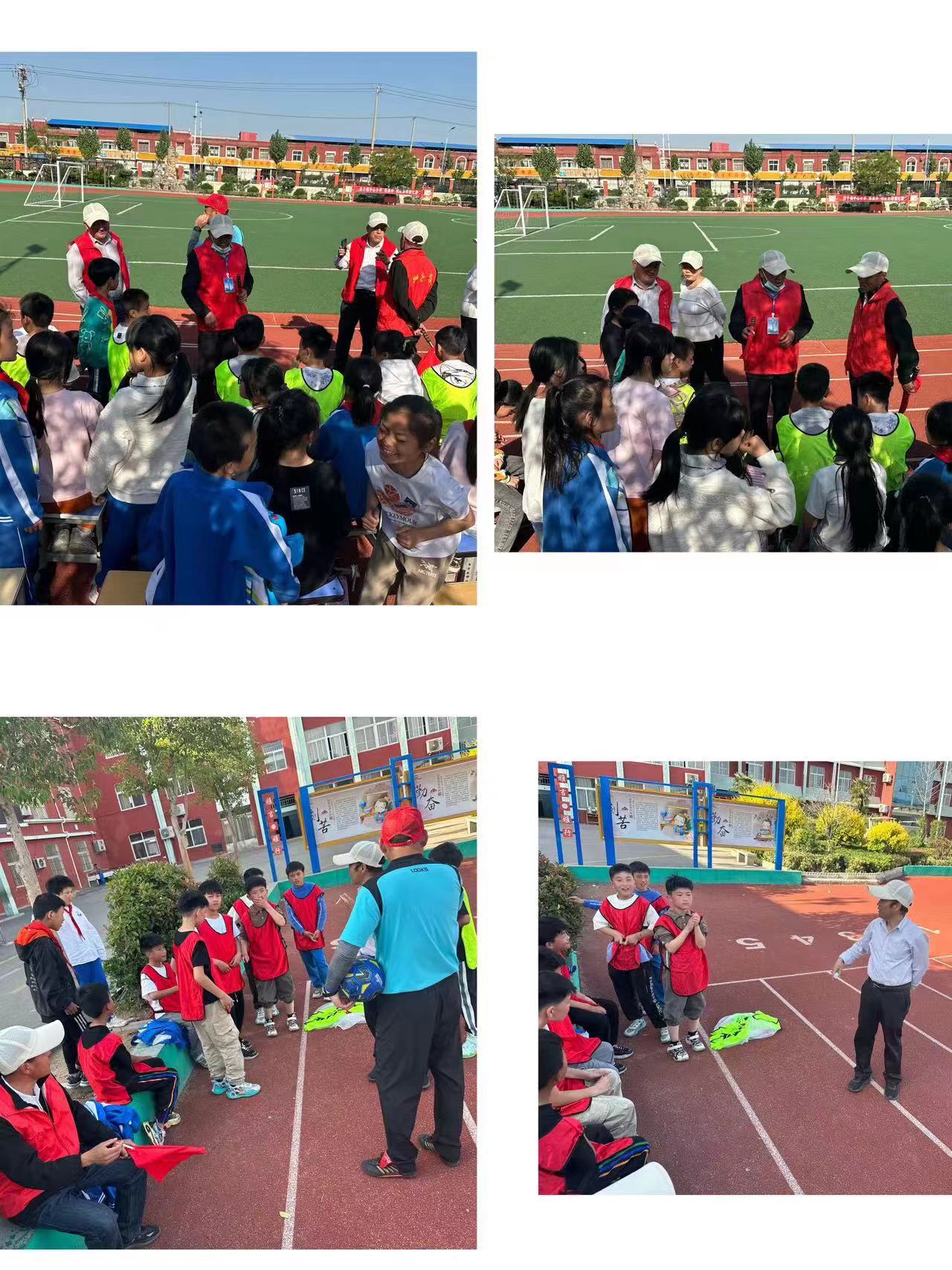 白塘口小学校园足球比赛,竞技绿茵