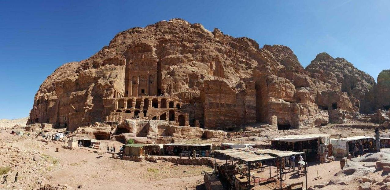 佩特拉古城玫瑰,迷人壮观的佩特拉古城