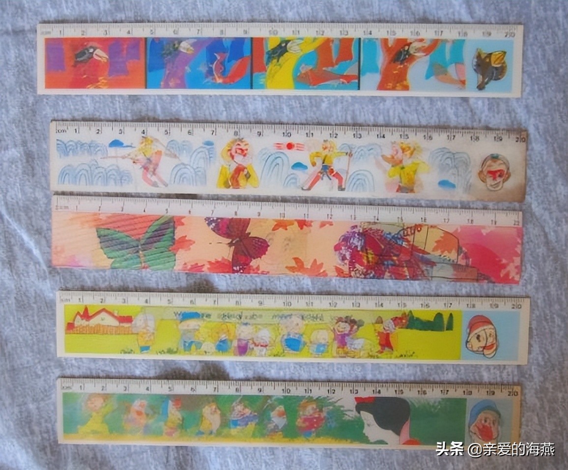 80后小时候的文具图片,80后小时候用的铅笔盒