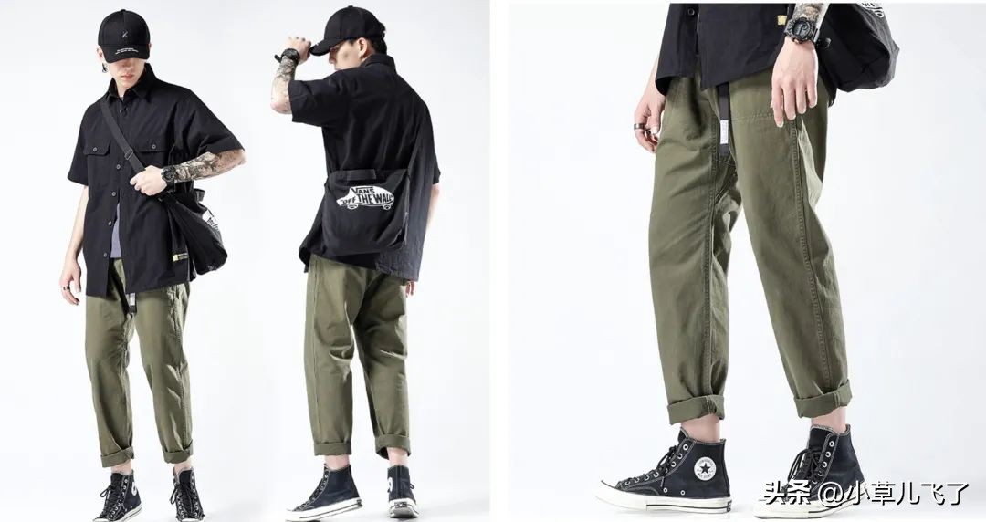 小个子男生怎么选裤子显高,矮个子男生穿哪种裤子好看