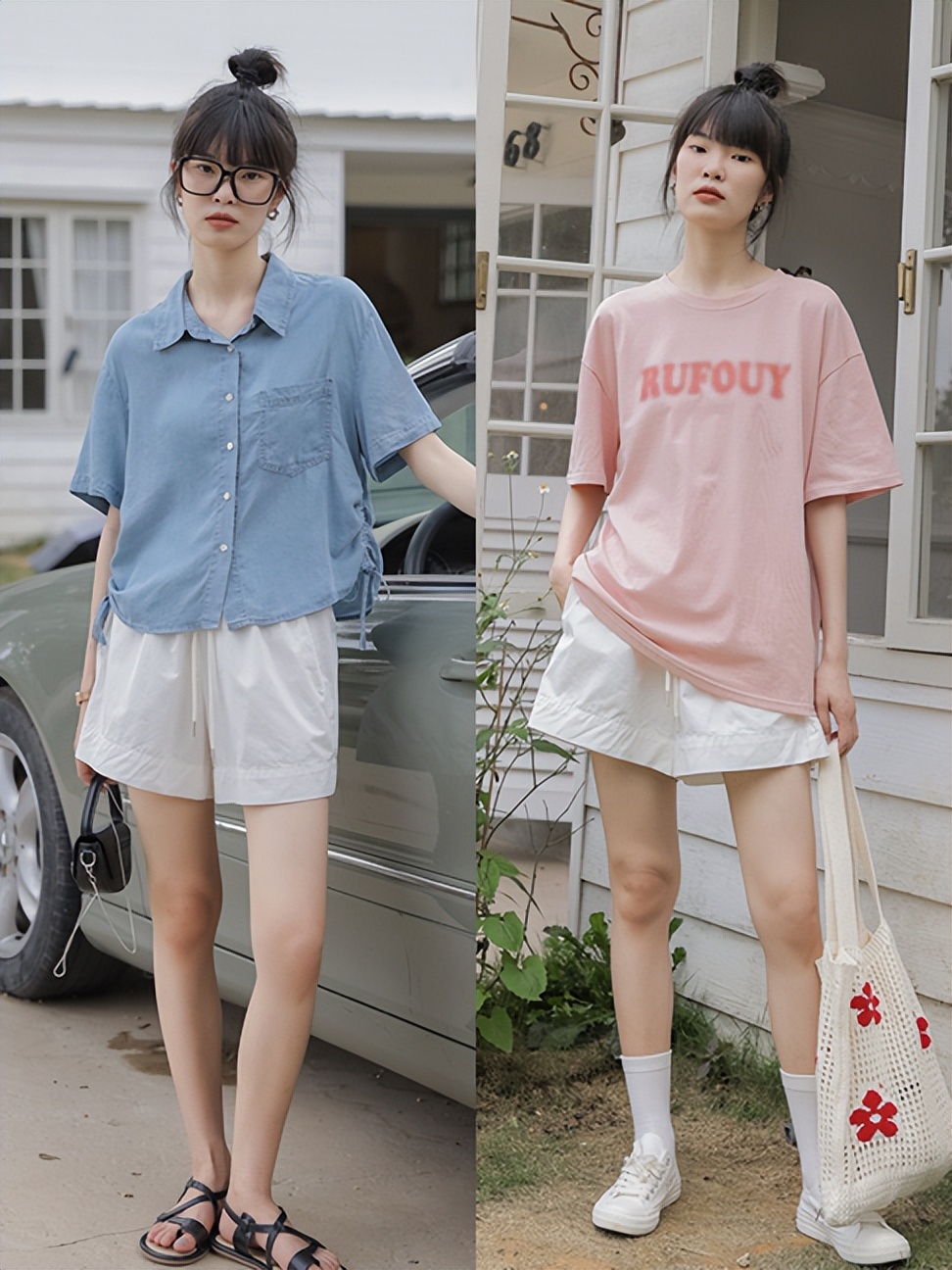 夏天该穿什么样的黑色短裤,穿什么短裤子显瘦夏季