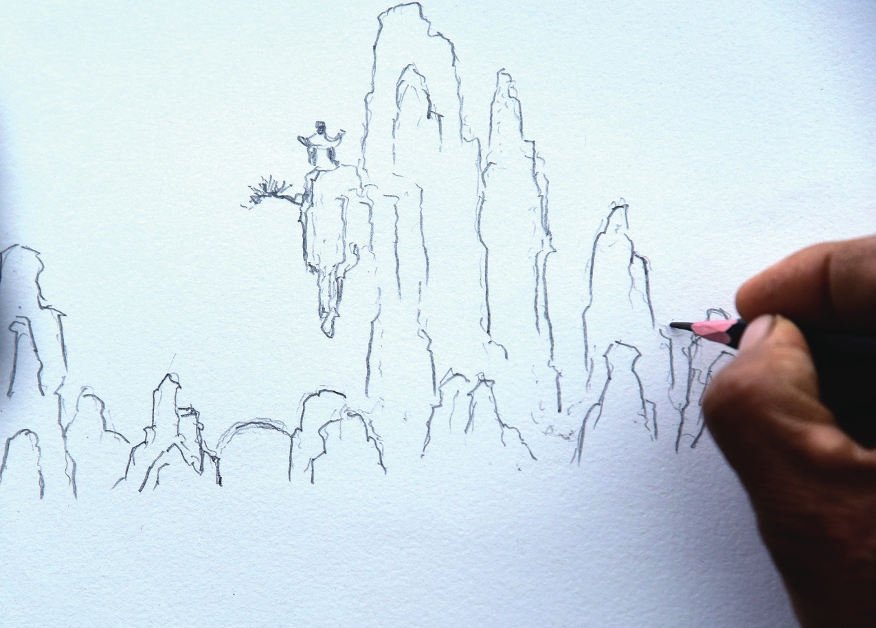 上水石盆景摆放讲究,上水石盆景种植绿植的方法