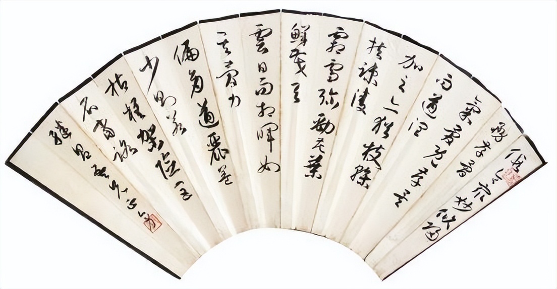 湖庄消夏历代名家扇面作品展,历代名家山水扇面作品