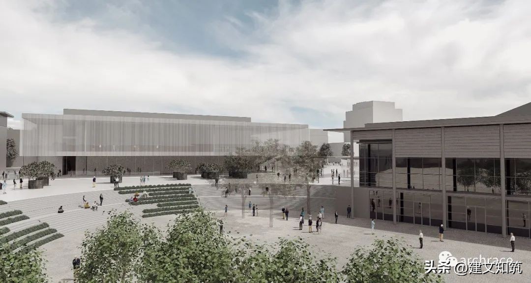 kadawittfeldarchitektur赢得萨尔布吕肯会议中心（MKK）设计竞赛