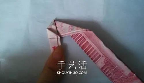 一百块纸币折玫瑰花视频,一百纸币折玫瑰花教程