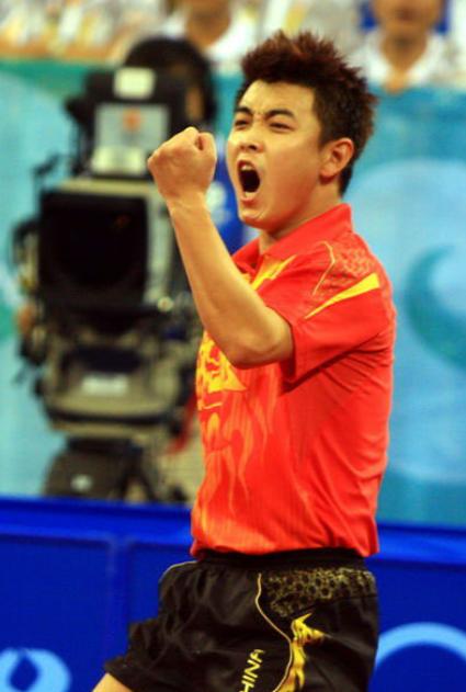 乒乓球冠军王皓简历,奥运冠军王皓和妻子现状