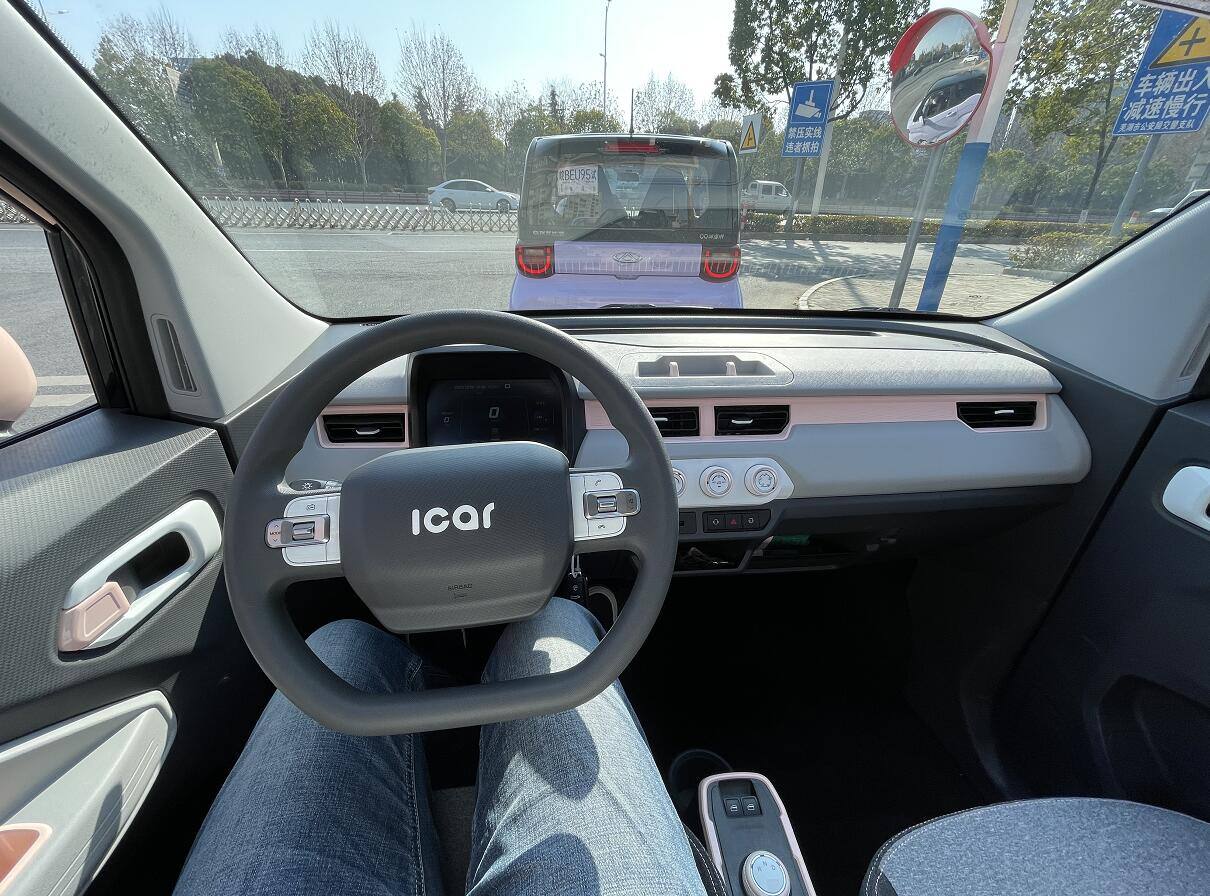 纯电微型车新选择奇瑞qq冰淇淋,试驾qq冰淇淋