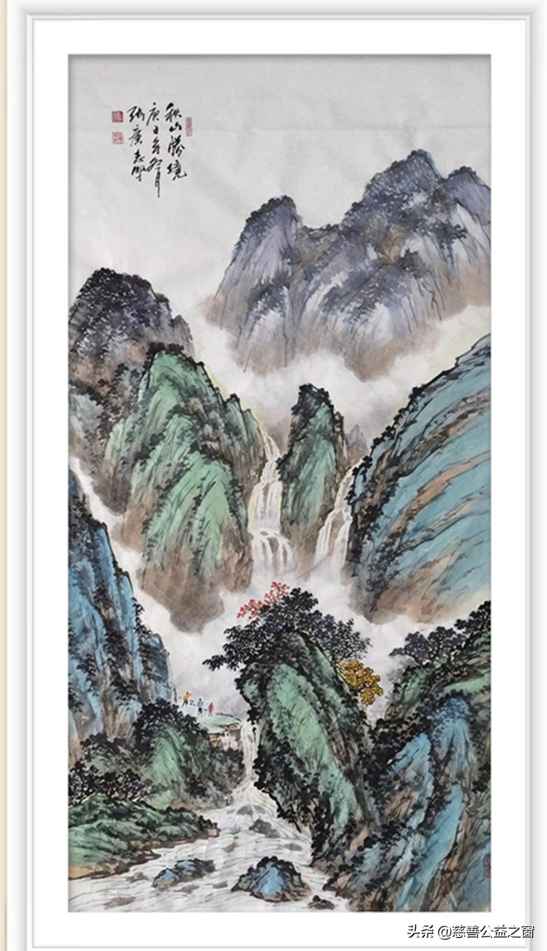 中国著名书画家张福铭作品,中国著名书画大师系列书画集