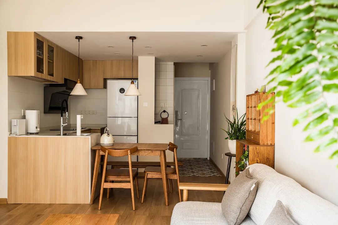 日式简约两居小户型,日式挑高双人宅