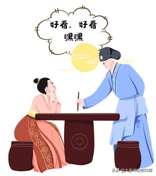 书法为什么横画不如竖画用力,书法横为什么总是斜的