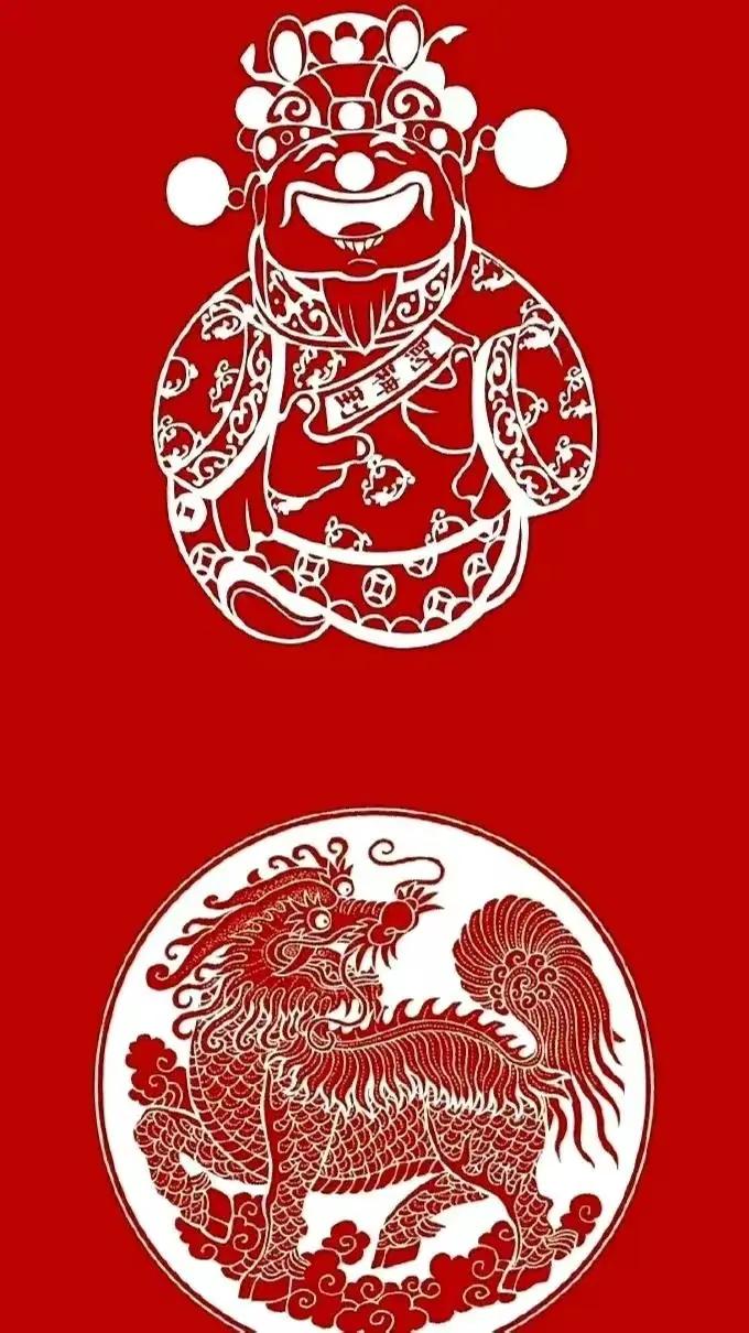 2024年新年快乐喜庆图片壁纸集合,漂亮的新年春节快乐壁纸图片