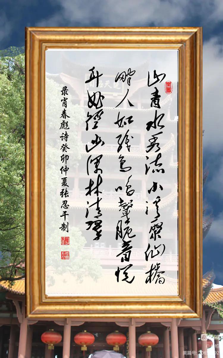 诗图战友情（九十）黄鹤楼抒怀