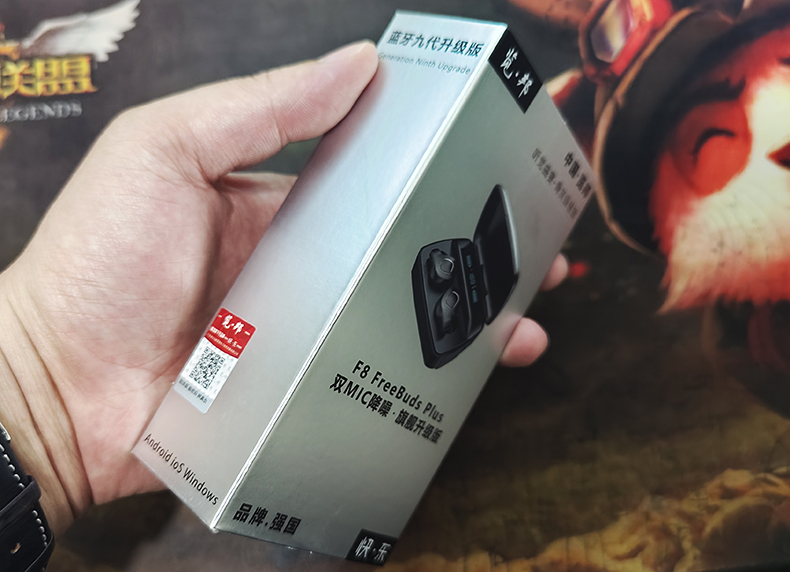 尊享奢华,音感升级,览邦F8FreeBudsPlus耳机,简而不减