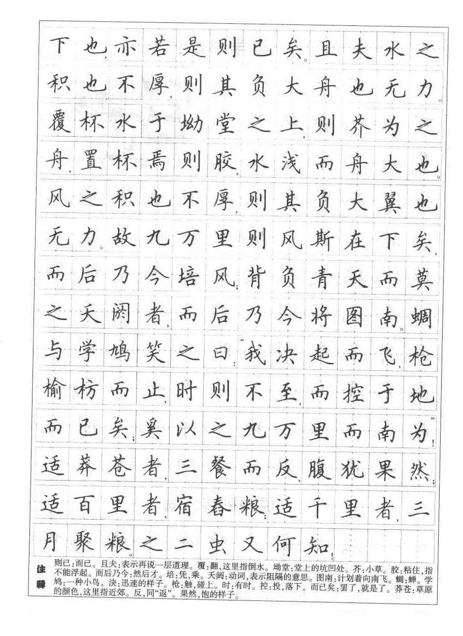 钢笔字帖楷书书法入门田英章手写,毛笔楷书实用技法字帖田英章