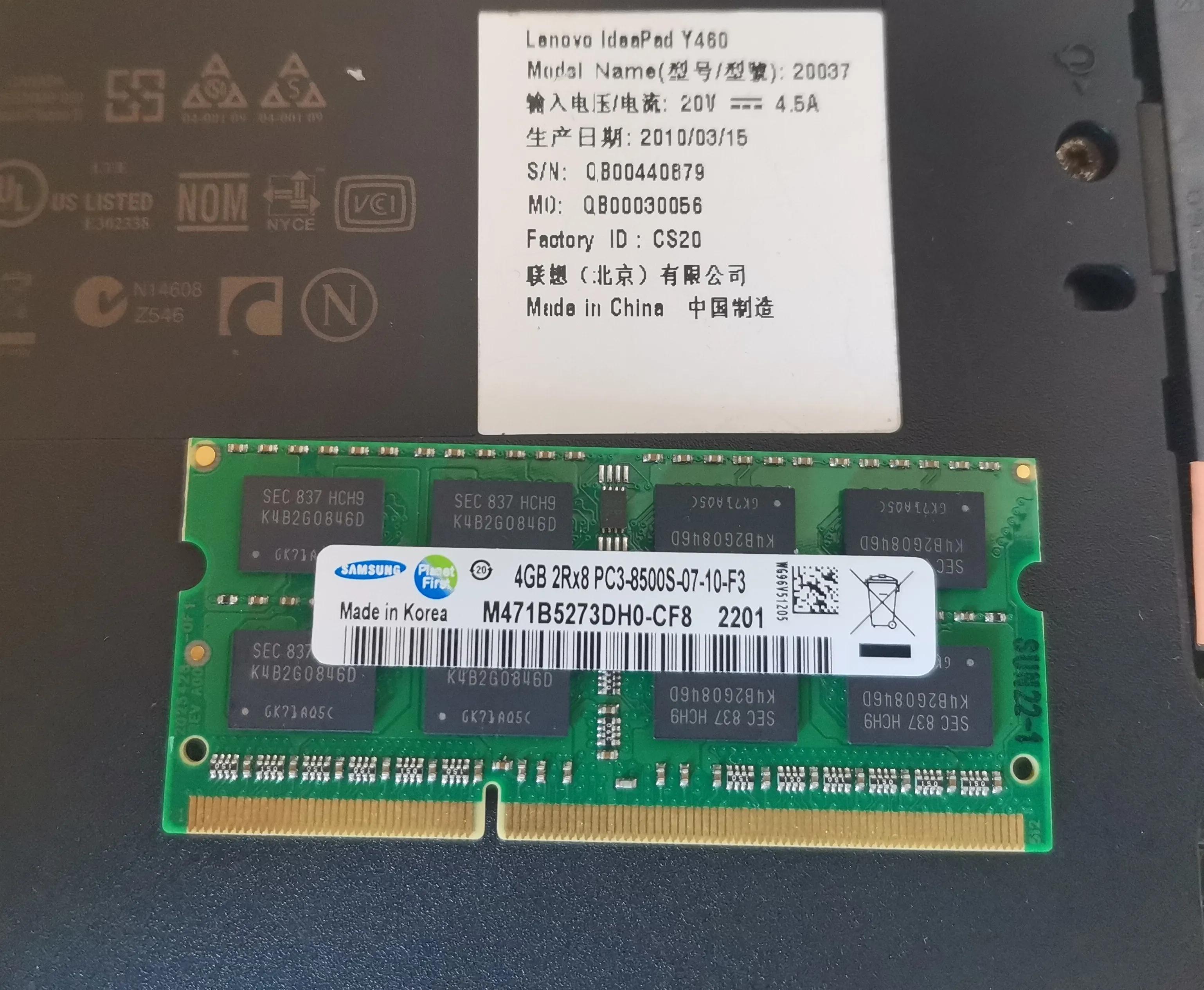 联想笔记本y460最大支持内存多大,联想y460换固态硬盘教程