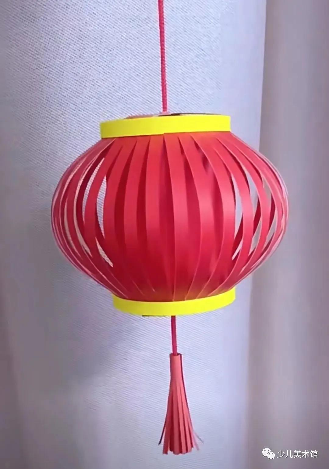 元宵节又好看又简单的手工灯笼,可爱简单的手工元宵节灯笼怎么做