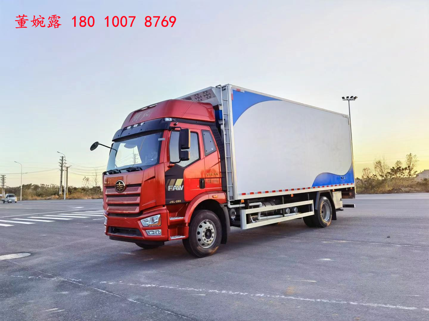 单桥解放j6平板运输车,国六一汽解放j6单桥平板运输车