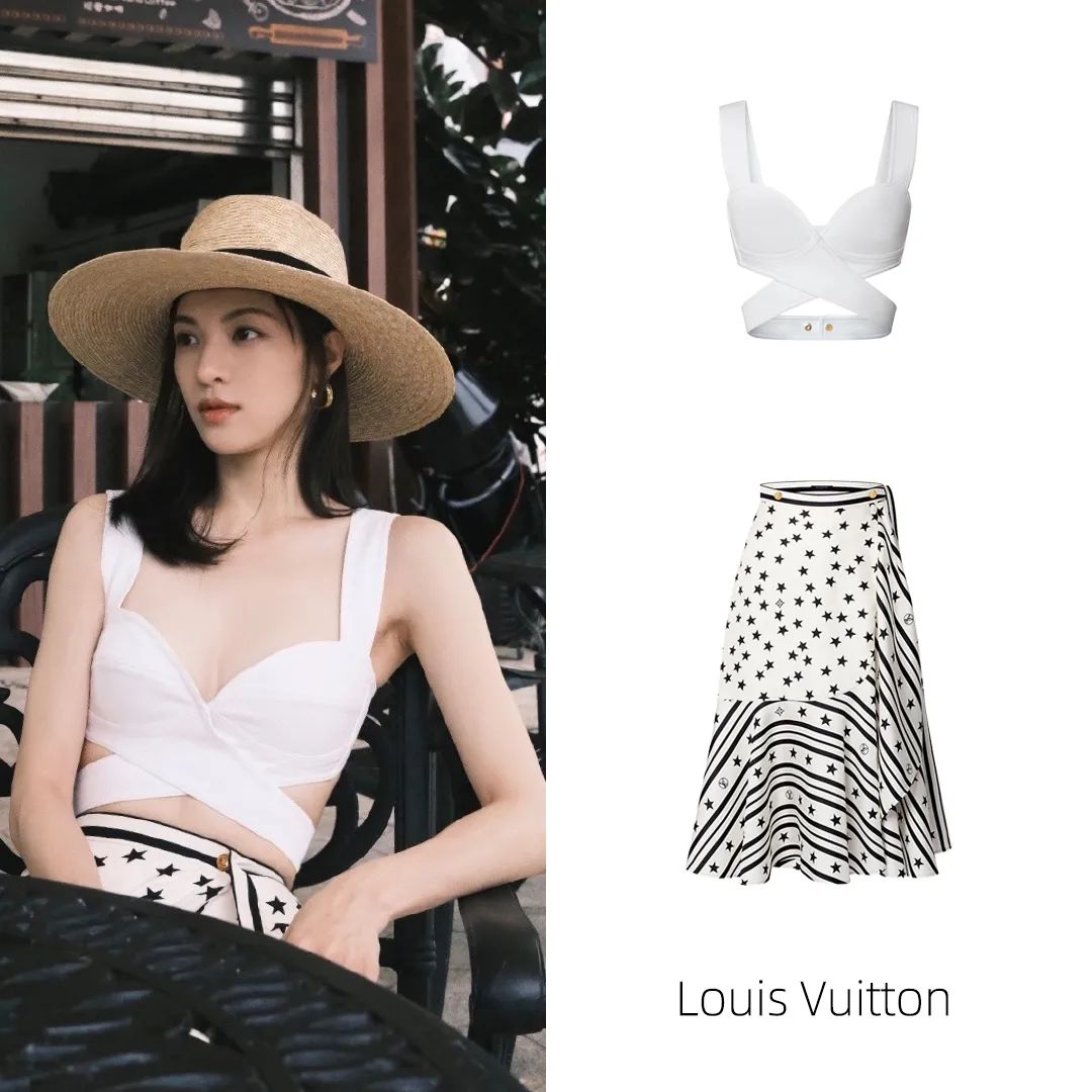 夏日穿搭明星同款,女明星夏季平价同款私服