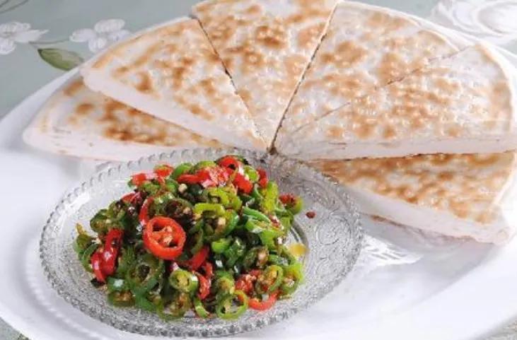 大西北的锅盔,大西北煎饼肉夹馍