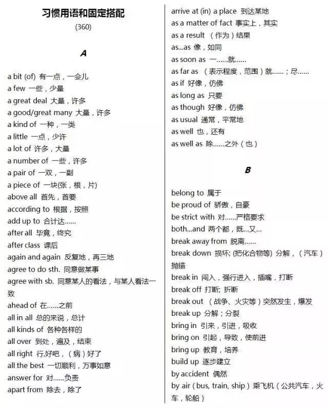 初中英语单词必背3500词汇书推荐,40篇短文搞定高考英语3500单词