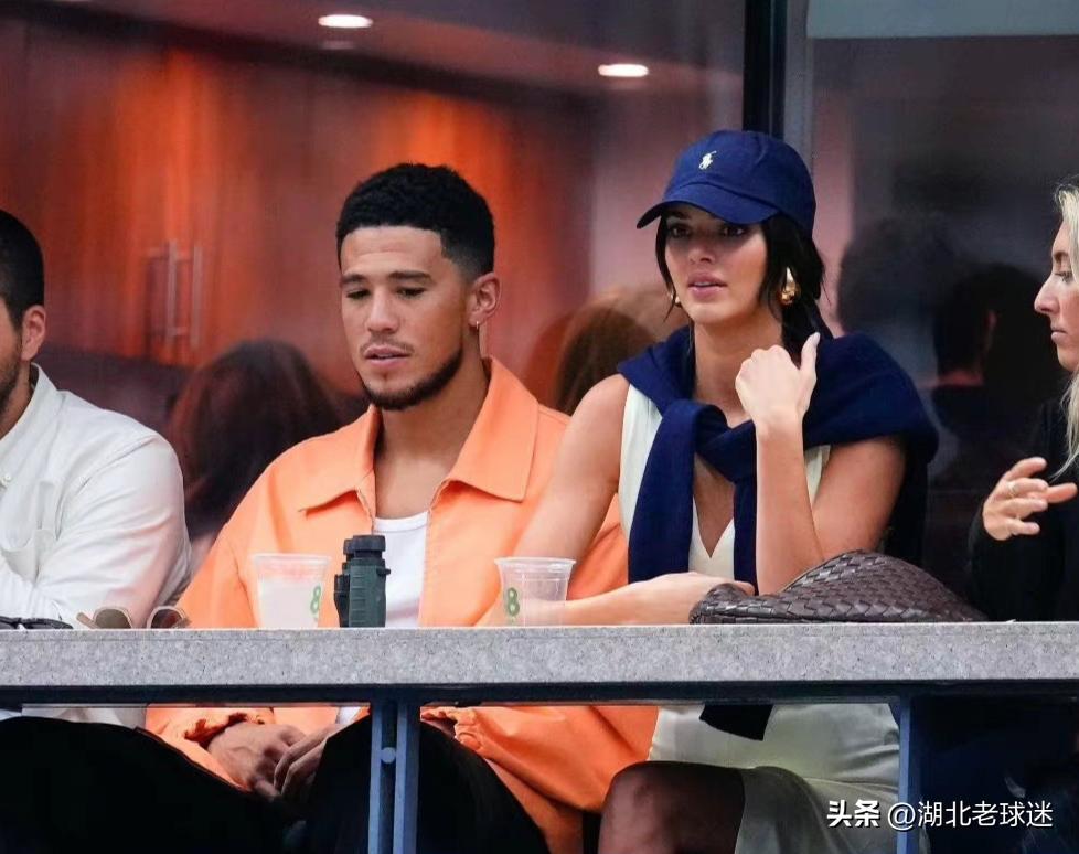 太阳抢七布克和詹娜,布克詹娜观战美网男单决赛